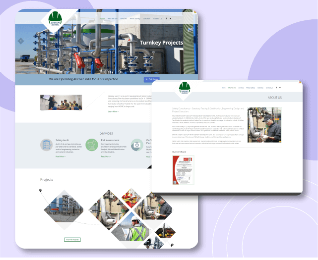Website Development Sriram Safety